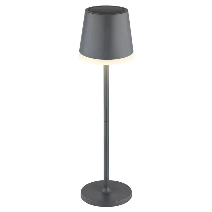 Veioza LED Solar 366374A, 0.06 W, lumina calda, antracit, modern
