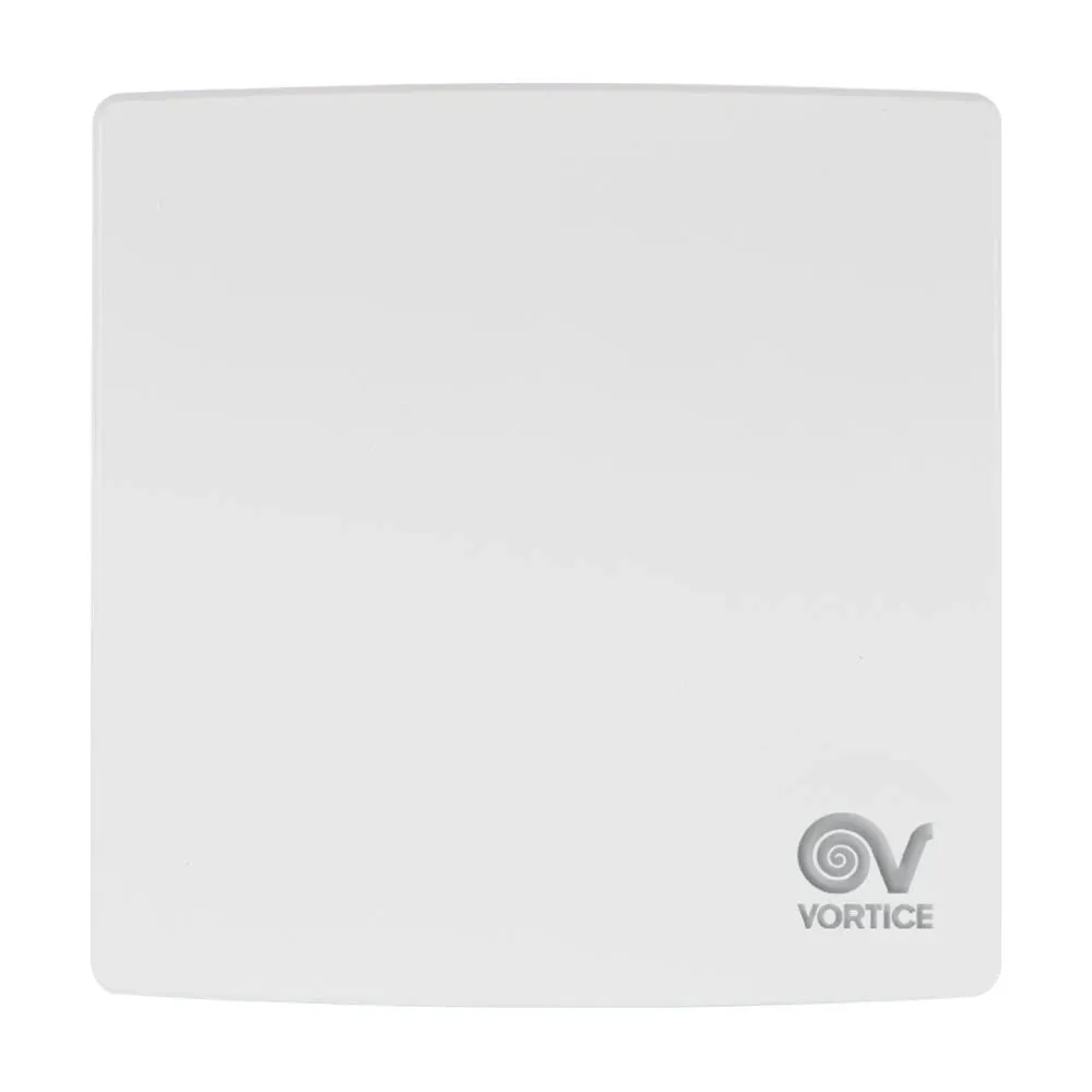Ventilator baie, axial, Vortice Punto Evo Flexo Mex 100/4" LL 1S T, cu timer, cu clapeta antiretur, cu panou decorativ, plastic, IP45, 9 W, 2175 RPM, 90 mc/h, D 100 mm