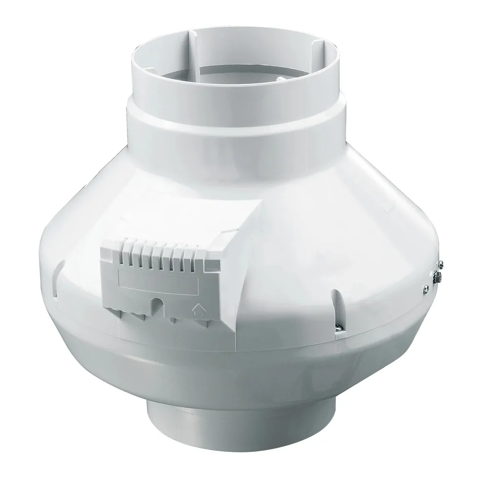 Ventilator pentru tubulatura, centrifugal, Vents VK125, plastic, IP44, 61 W, 2800 RPM, 355 mc/h