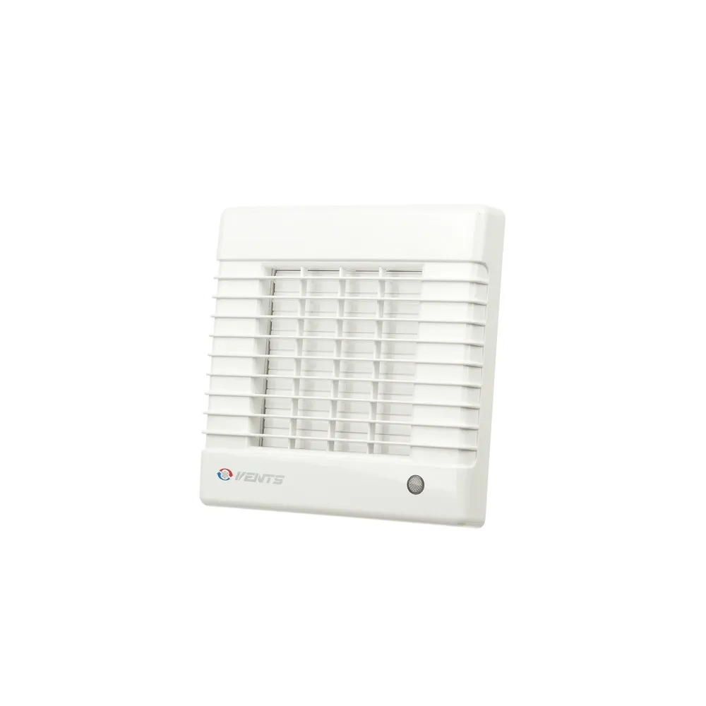 Ventilator Vents, D 100 mm, 98 m3/h, cu jaluzele automate si intrerupator snur