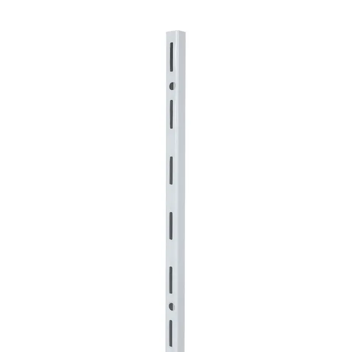 Vergea verticala, 1RG, metal, alb, 1000 mm, set 2 bucati