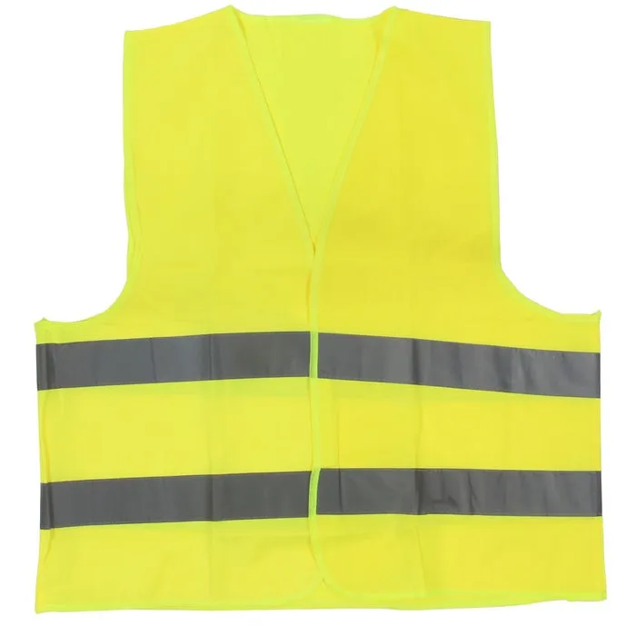 Vesta semnalizare cu banda reflectorizanta, Neon 9195, galben, marimea L