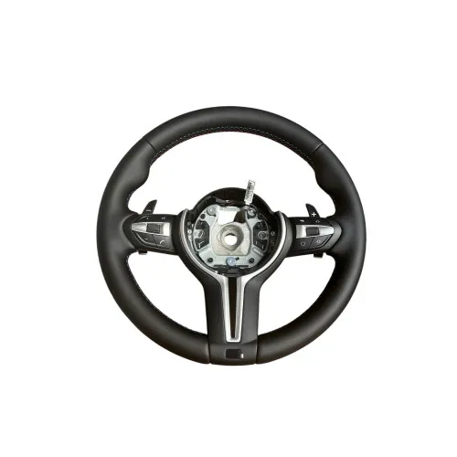 Volan sport piele compatibil cu modelele BMW Seria 1 E87 Seria 3 E90, E91, E92,E93 X1 E84 X5 E70,E53 X6 E71 Z4 E89