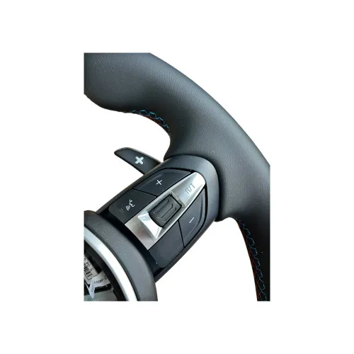 Volan sport piele compatibil cu modelele BMW Seria 3 E46 Seria 5 E39 Seria 7 E38 X3 - E83 Z4 - E85/E86 — imaginea 5