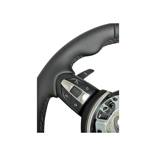 Volan sport piele compatibil cu modelele BMW Seria 3 E46 Seria 5 E39 Seria 7 E38 X3 - E83 Z4 - E85/E86 — imaginea 4