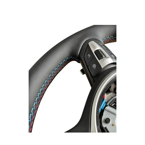 Volan sport piele compatibil cu modelele BMW Seria 5 F10,F11,F07 Seria 6 F06,F12,F13 Seria 7 F01,F02 — imaginea 5