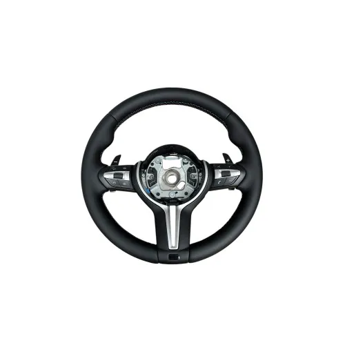 Volan sport piele compatibil cu modelele BMW Seria 5 F10,F11,F07 Seria 6 F06,F12,F13 Seria 7 F01,F02