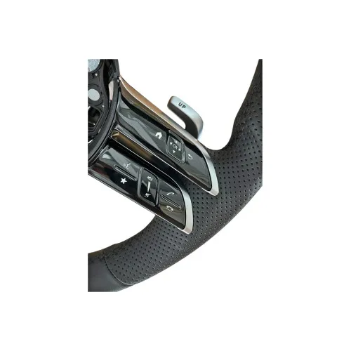 Volan sport piele compatibil cu modelele Mercedes 2011-2021 Produs compatibil - nu este OEM — imaginea 4