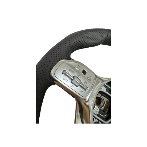 Volan sport piele compatibil cu modelele Mercedes 2011-2021 Produs compatibil - nu este OEM — imaginea 4