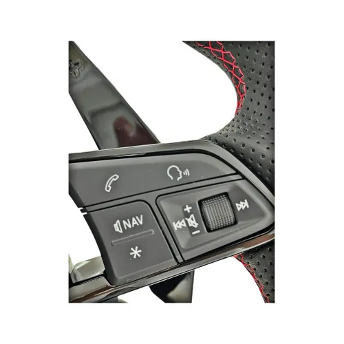 Volan sport piele si carbon compatibil cu modelele Audi fabricate dupa 2011, Produs compatibil - nu este OEM — imaginea 7
