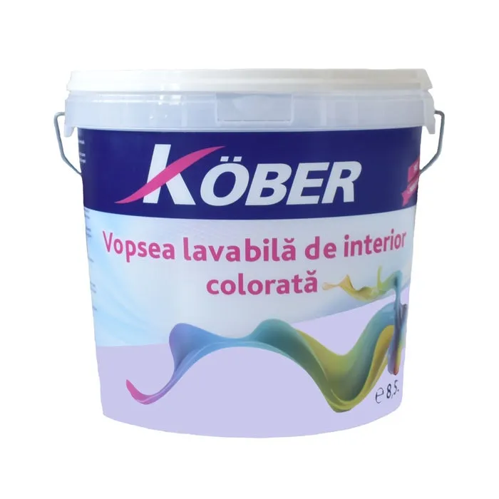 Vopsea lavabila interior, Kober, lavanda V8380, 8.5 L