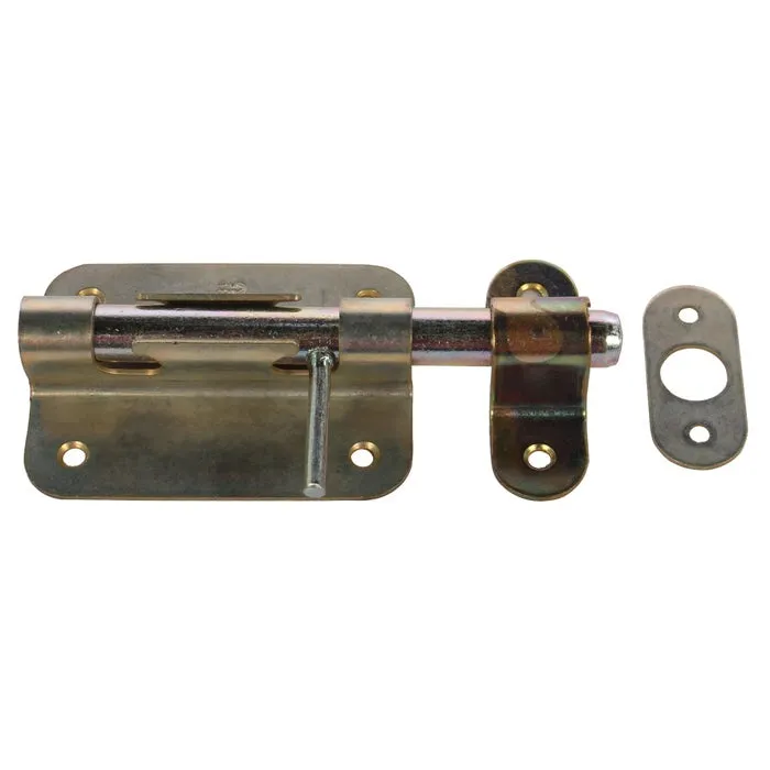 Zavor aplicat cu piedica, zincat, 125 x 65 mm